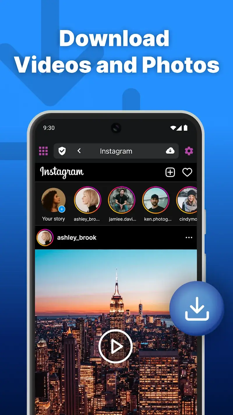 Captura de pantalla 3 de Friendly Social Browser