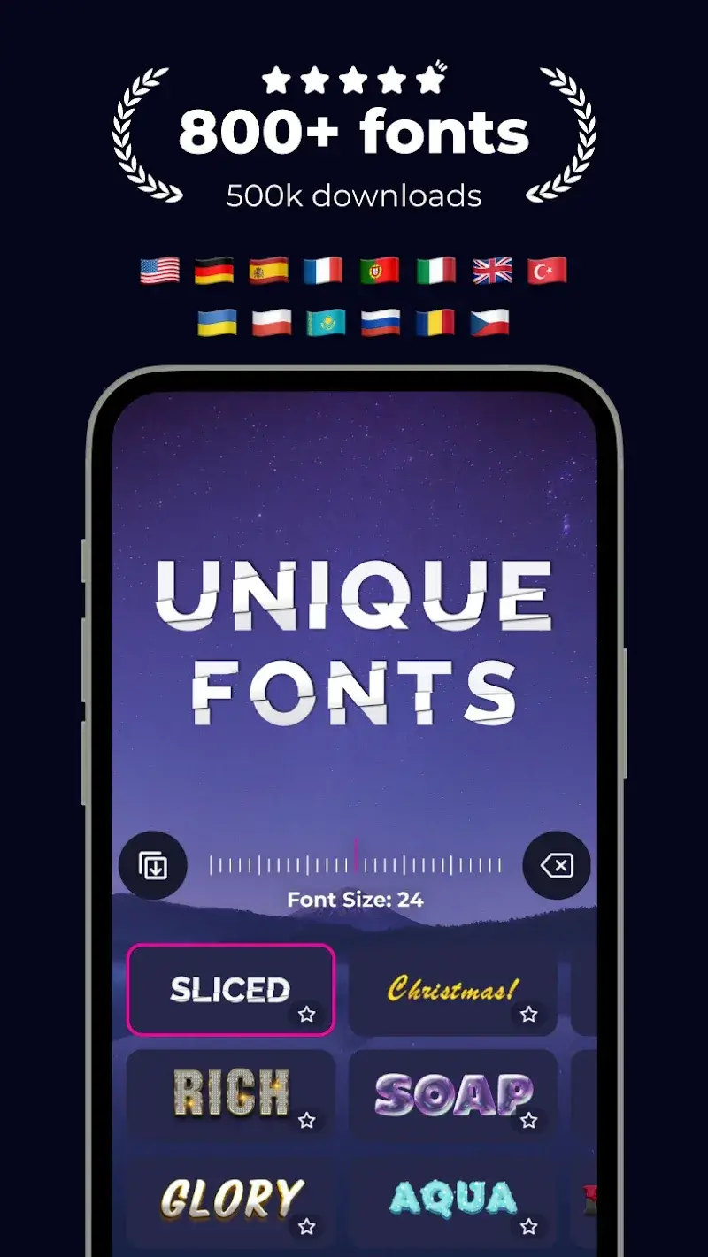 Скриншот Fontly 4