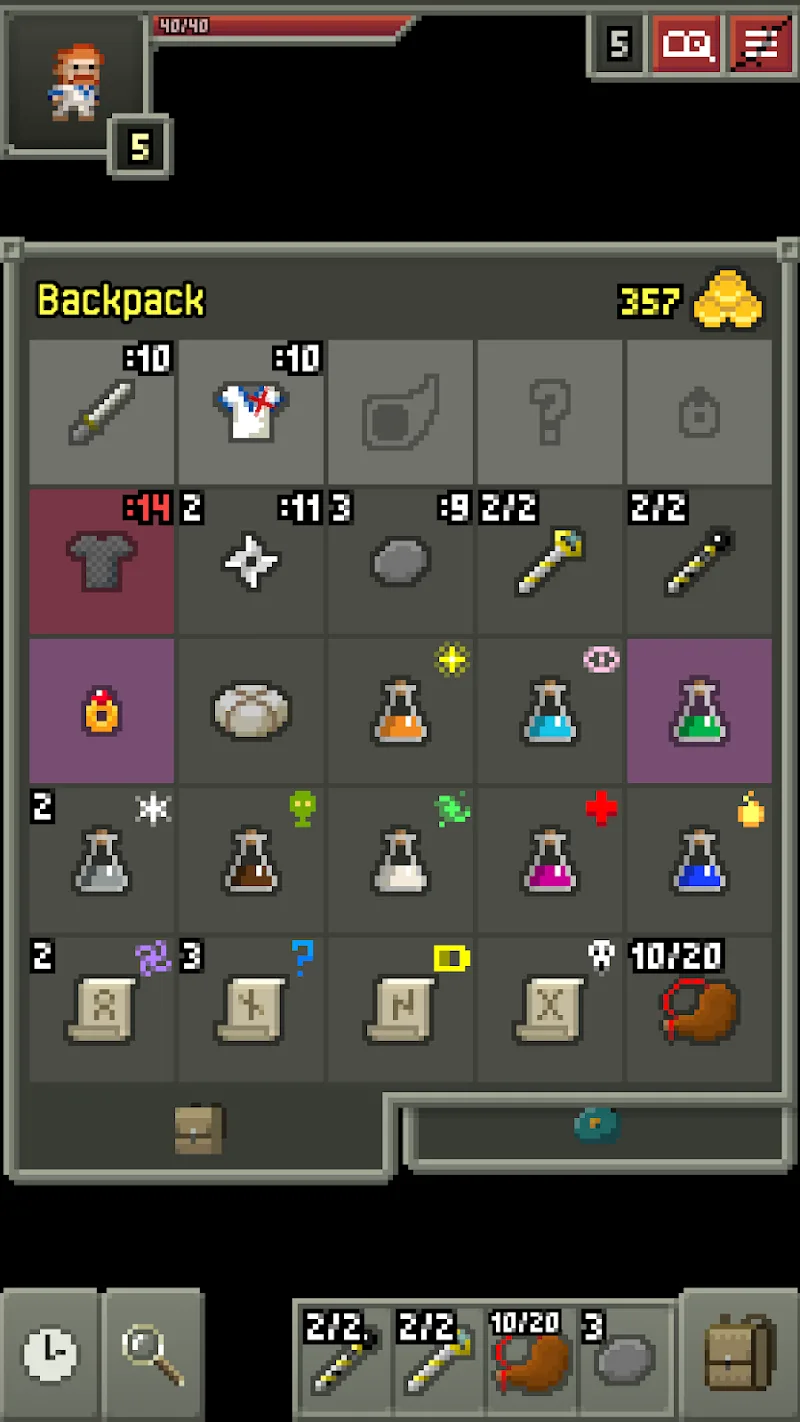 Fünfter Screenshot von Shattered Pixel Dungeon