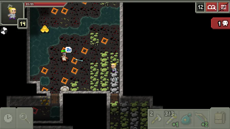 Dritter Screenshot von Shattered Pixel Dungeon