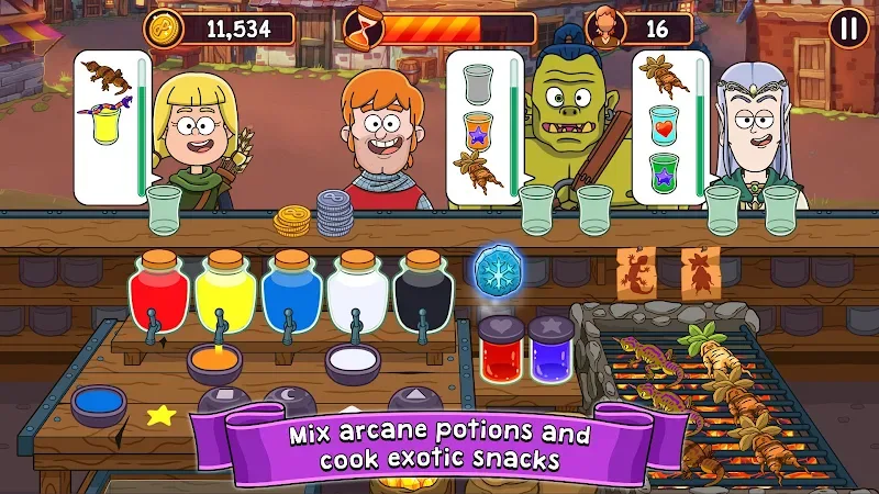 Tangkapan layar Potion Punch 1