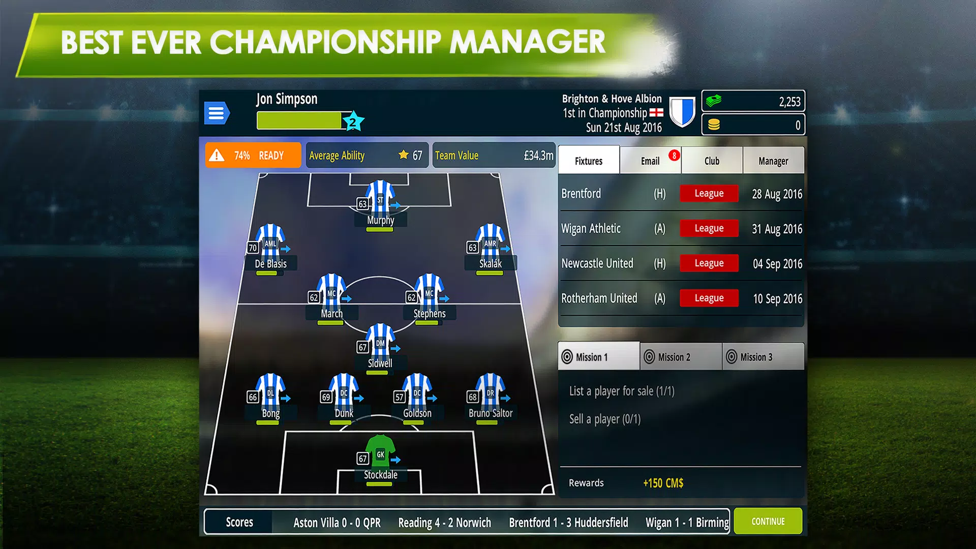 Championship Manager 17 - Bild 1