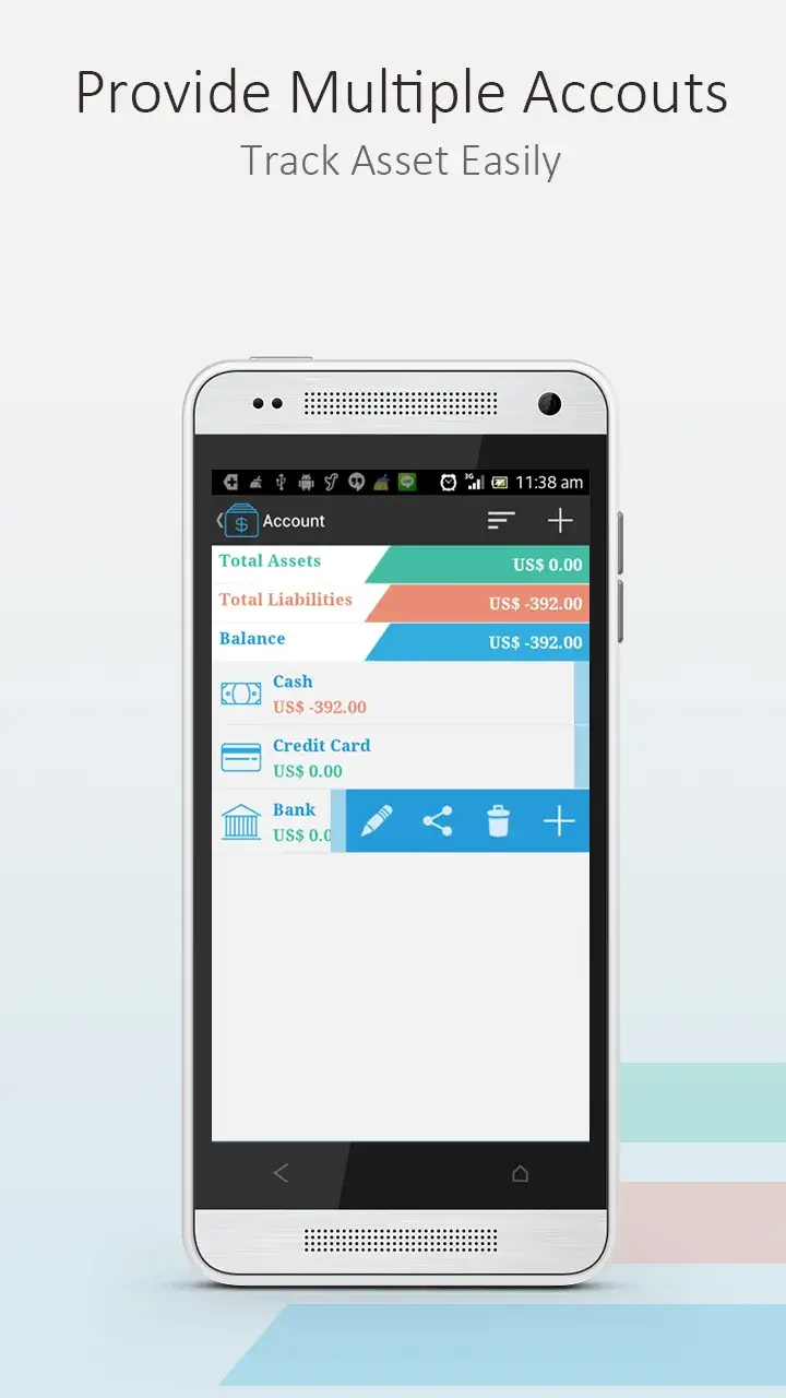 AndroMoney Pro スクリーンショット 4