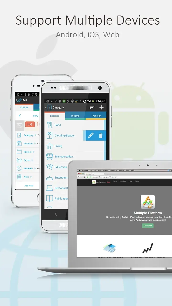 AndroMoney Pro スクリーンショット 2