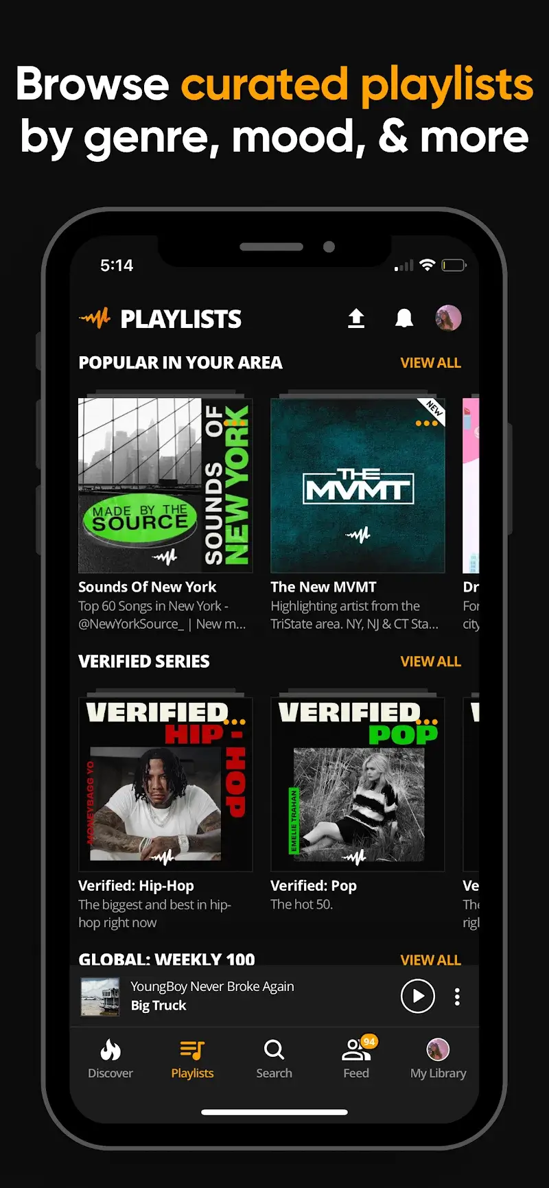 Audiomack 스크린샷 4