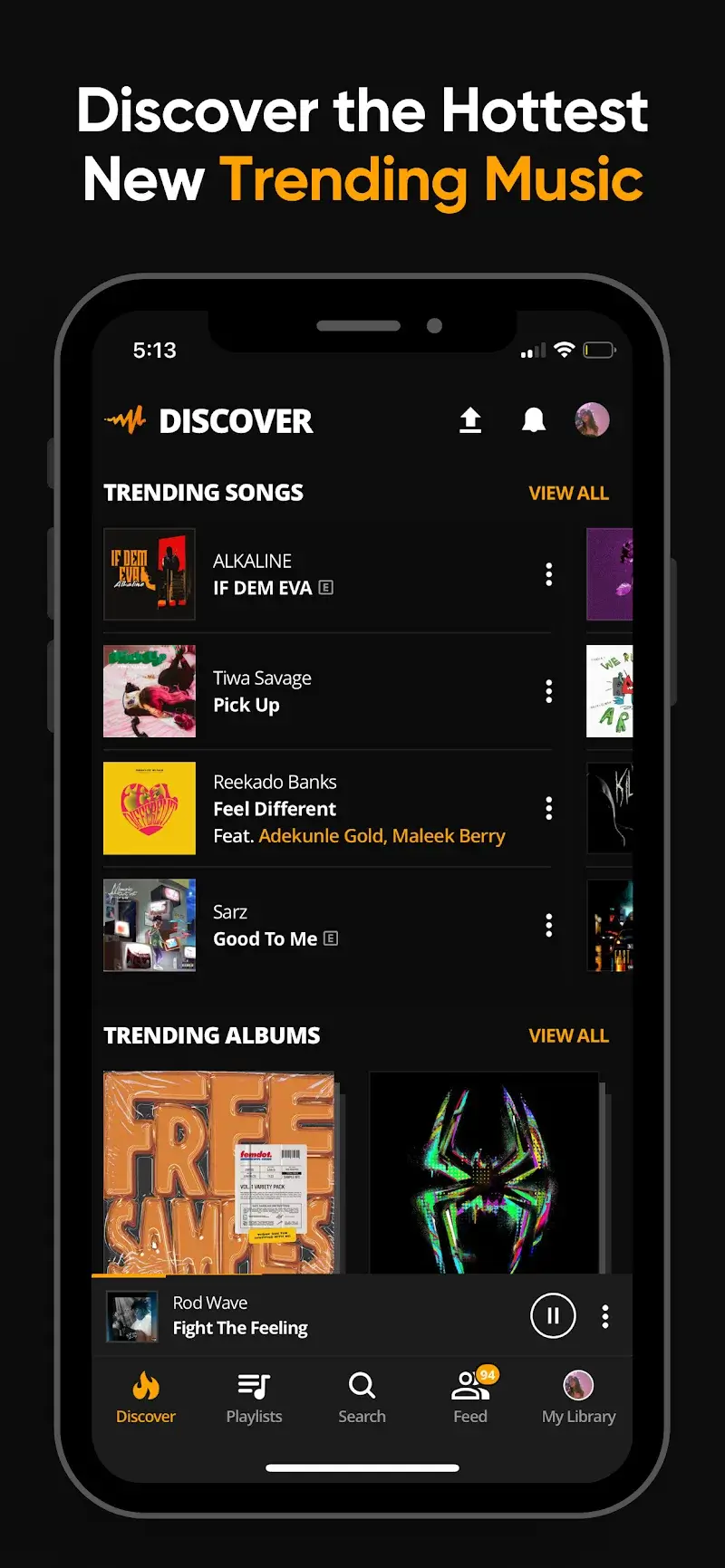 Audiomack 스크린샷 3