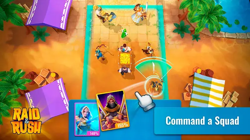 Raid & Rush capture d'écran 6