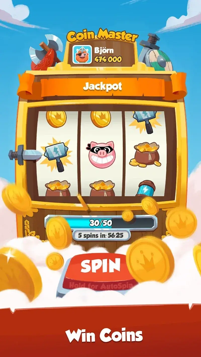Coin Master Gameplay-Screenshot 4
