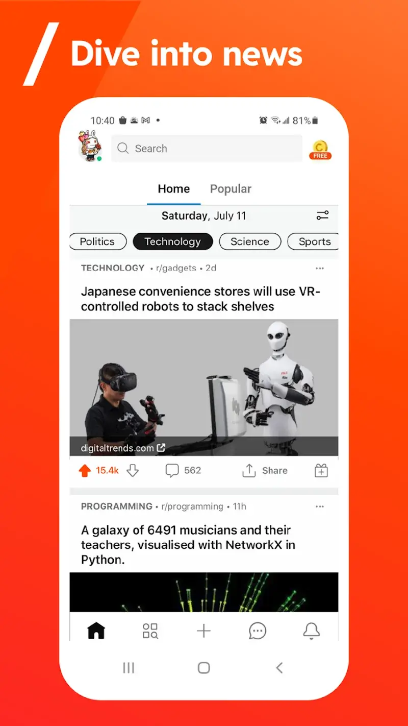 Captura de pantalla 3 de Reddit