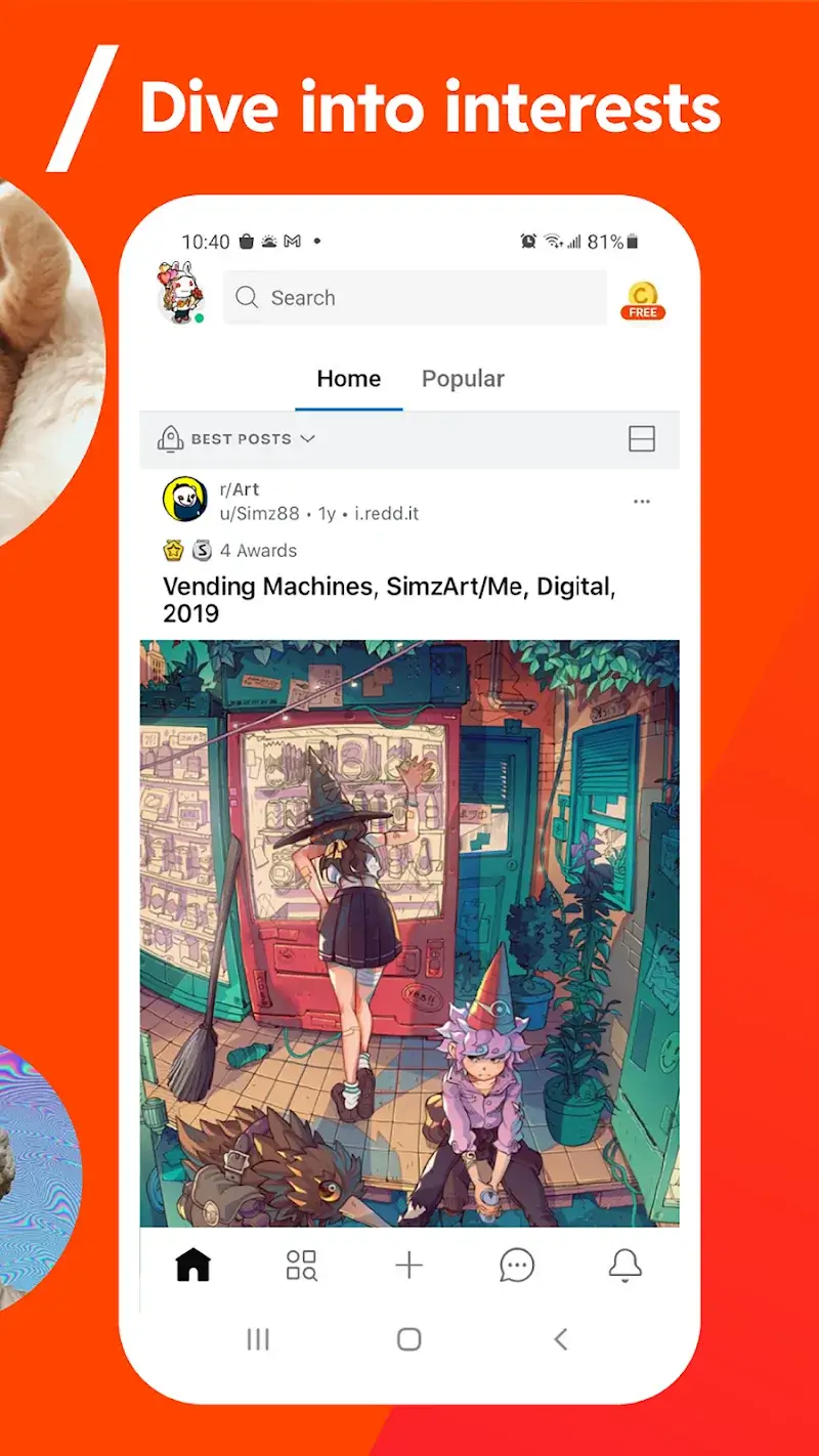 Captura de pantalla 2 de Reddit