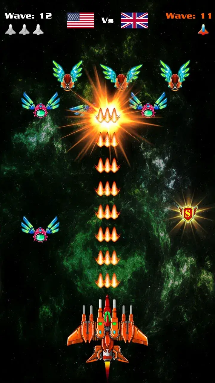 Galaxy Attack: Alien Shooter 스크린샷 2