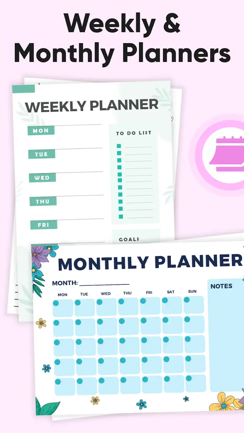 Captura de pantalla 4 de Daily Planner and Journal