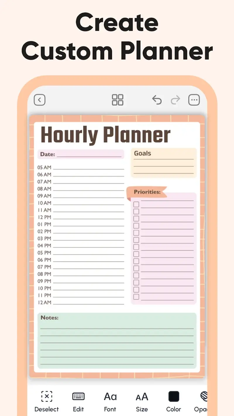 Captura de pantalla 5 de Daily Planner and Journal