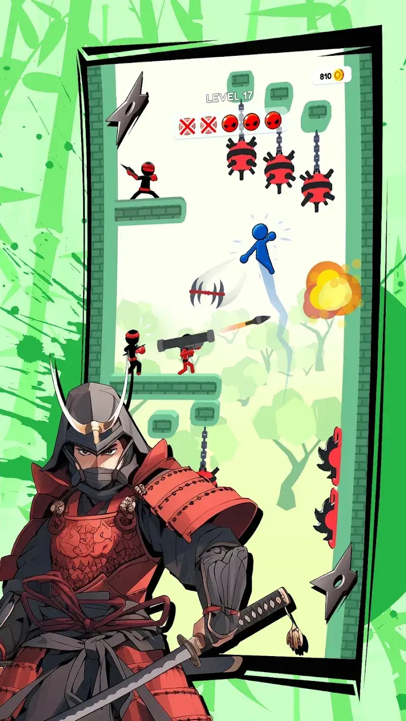 Capture d'écran Stickman Teleport Master 3D 2
