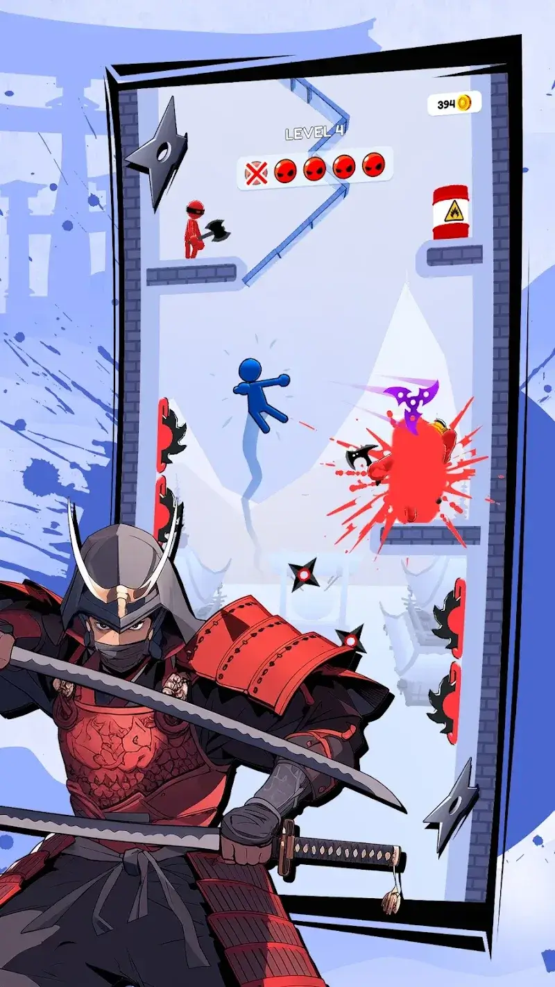 Capture d'écran Stickman Teleport Master 3D 4