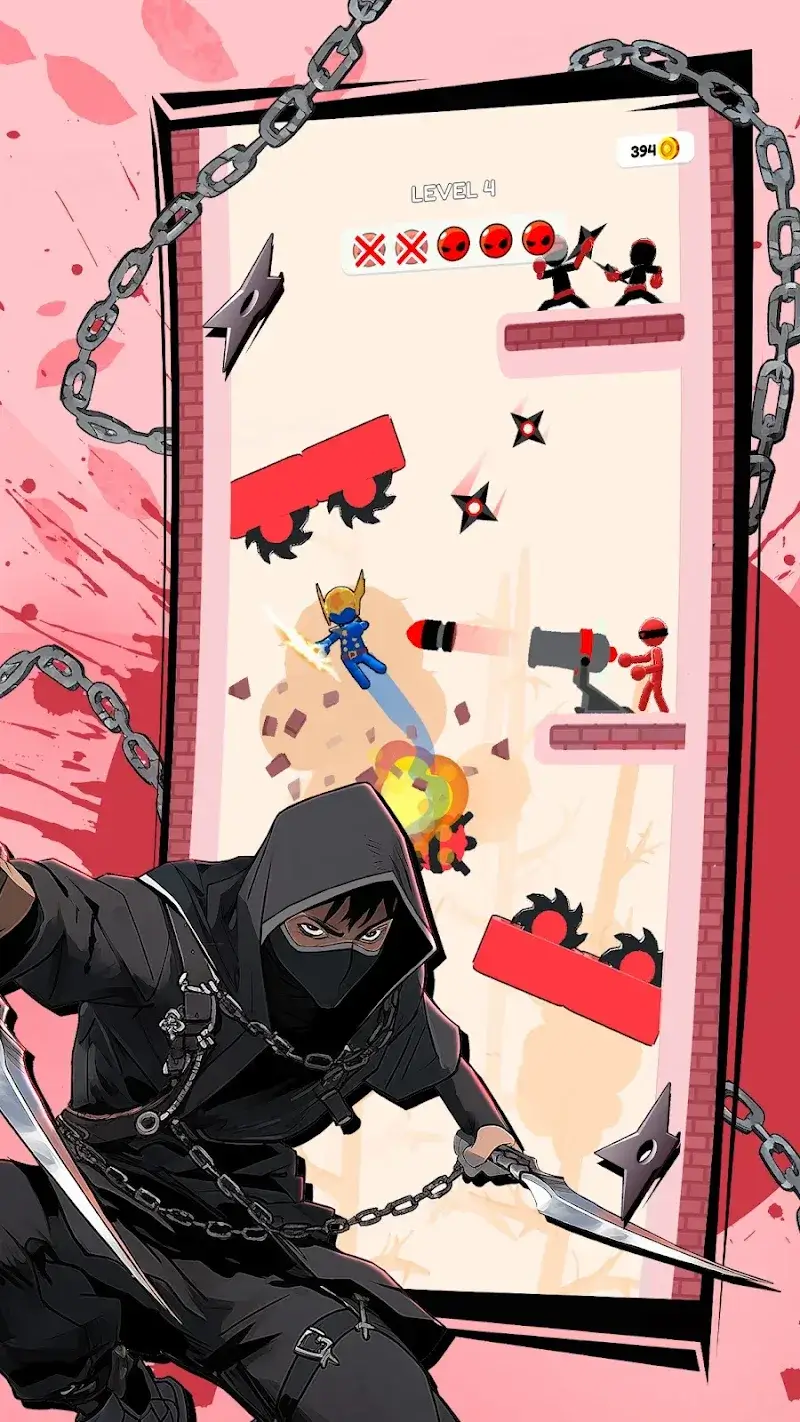 Capture d'écran Stickman Teleport Master 3D 3