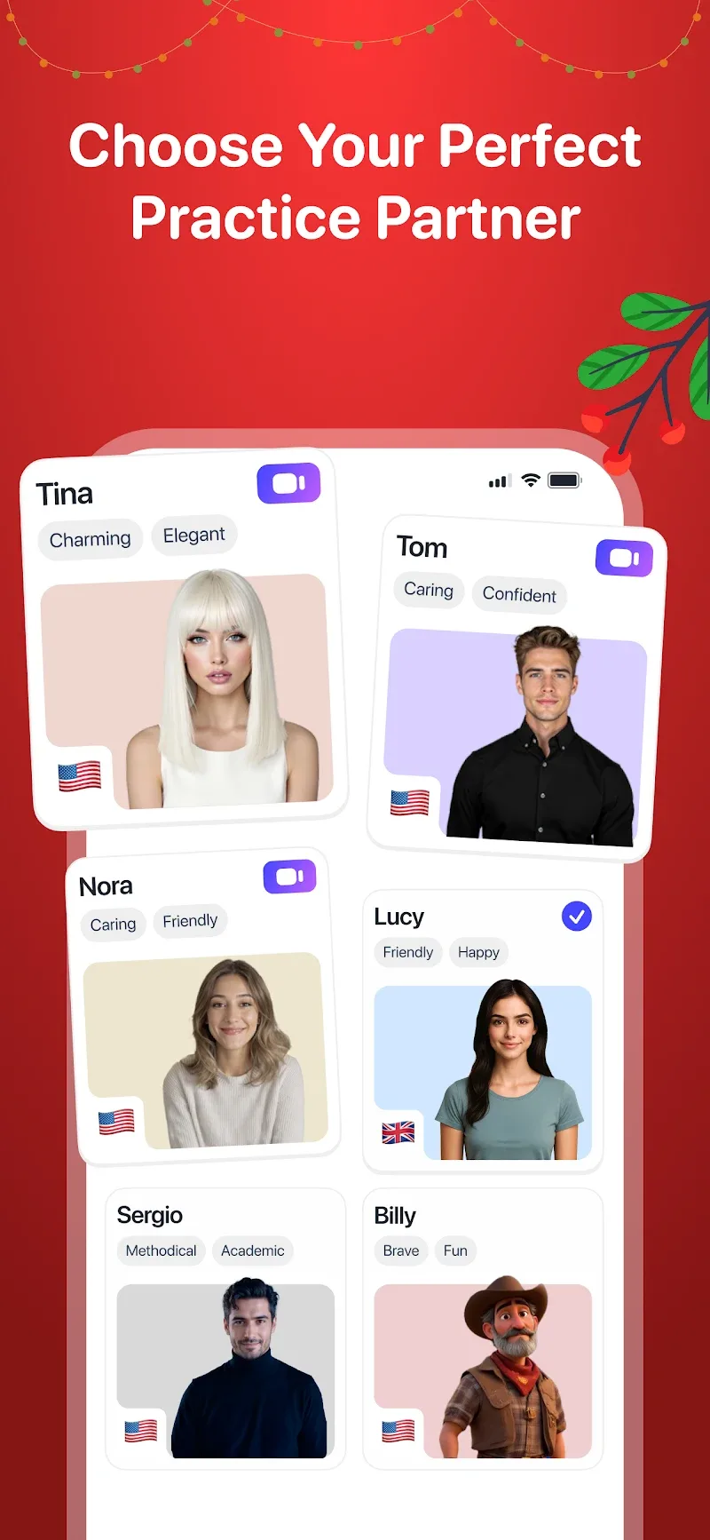 Lucida AI - Learn Languages ภาพหน้าจอ 2