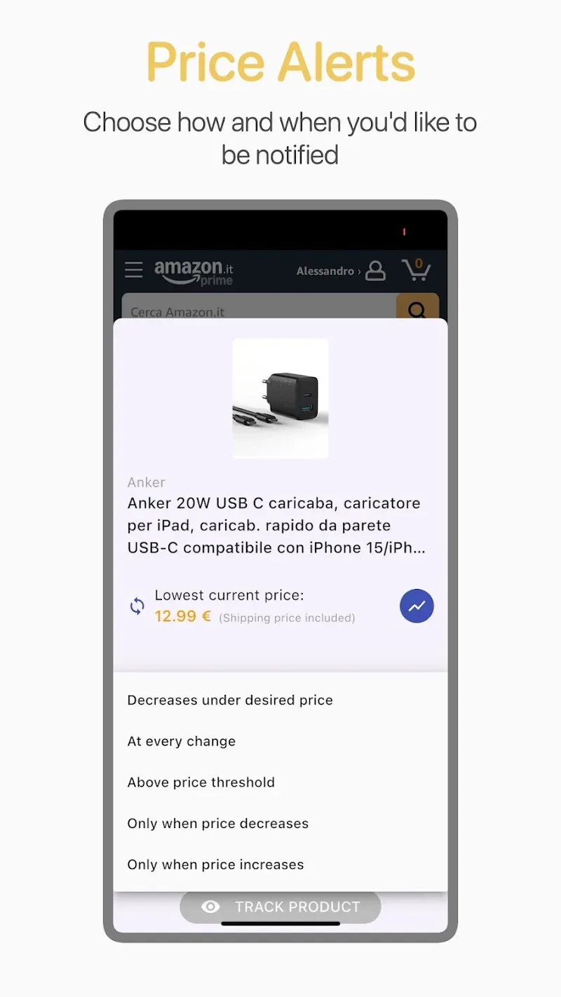 Price Tracker - Reprice - Captura de pantalla 2