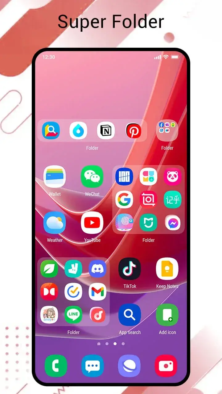 One S26 Launcher v5.3 APK - Screenshot 2