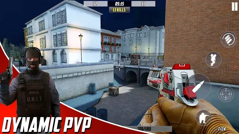 Tangkapan layar Hazmob FPS 3