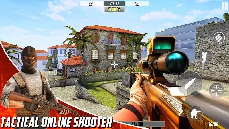 Tangkapan layar Hazmob FPS 5