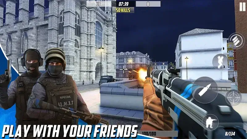 Tangkapan layar Hazmob FPS 2
