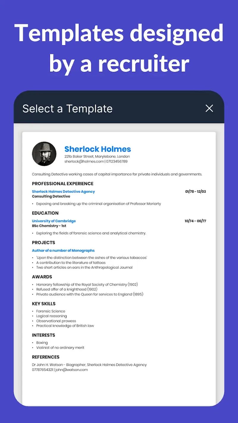 CV Engineer Screenshot 3