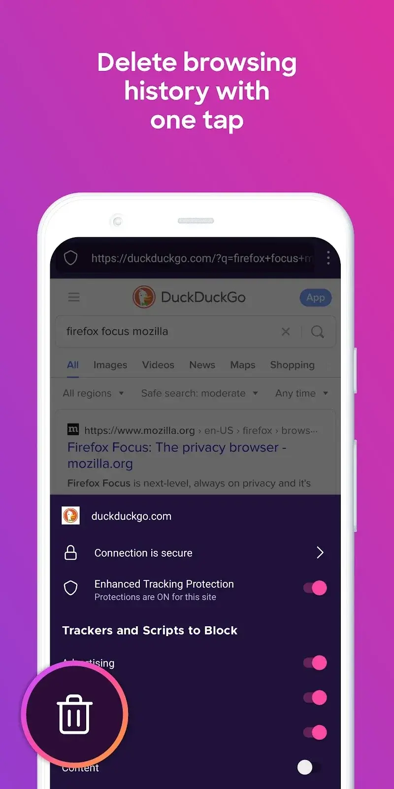 Firefox Focus screenshot 2