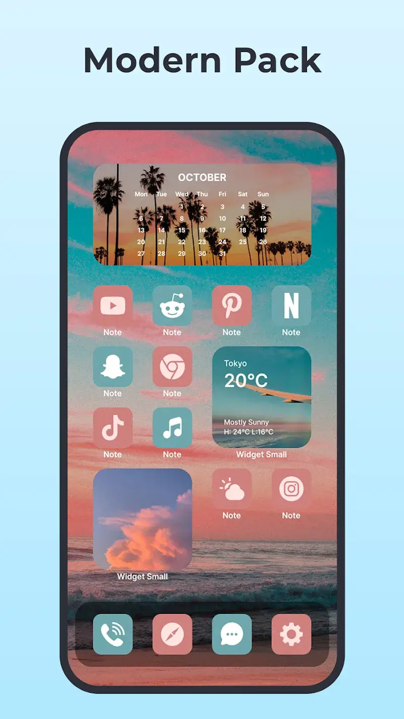 Capture d'écran ThemeApp 6