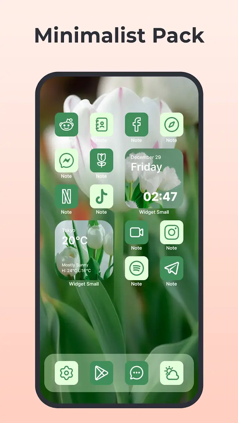 Capture d'écran ThemeApp 5