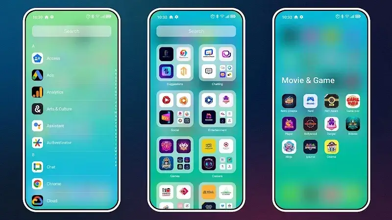 MiniPhone Launcher ekran görüntüsü 3