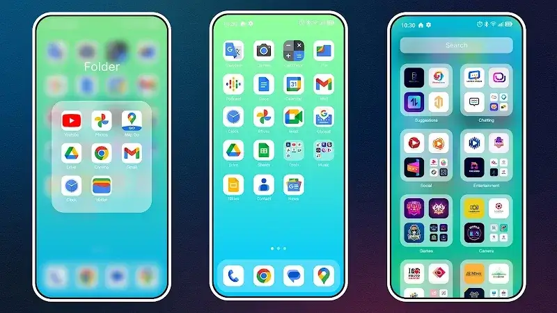 MiniPhone Launcher ekran görüntüsü 2