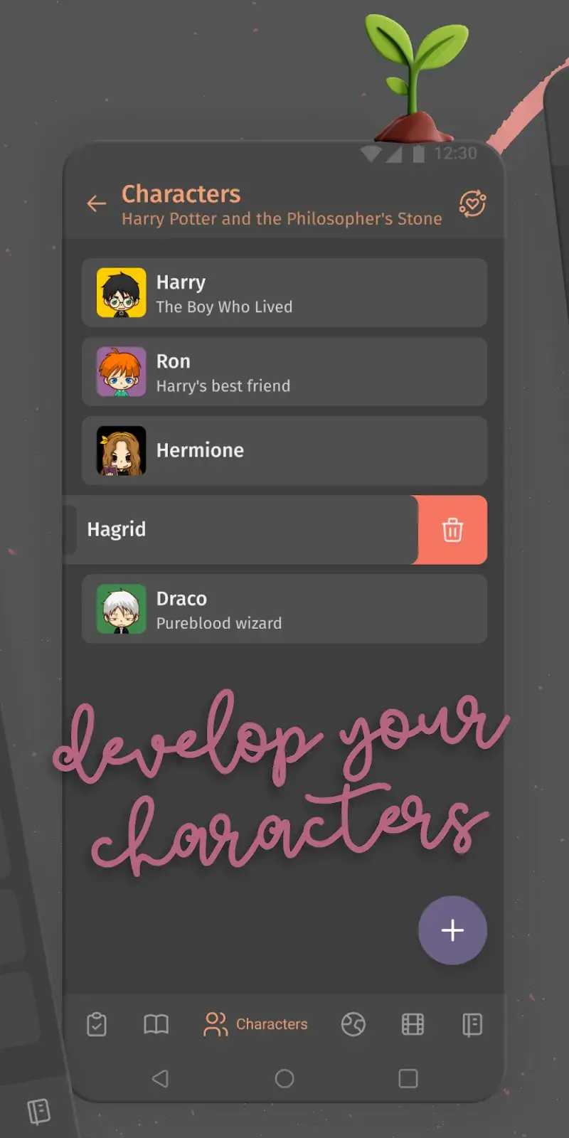 Fabula - Story Planner captura de tela 3