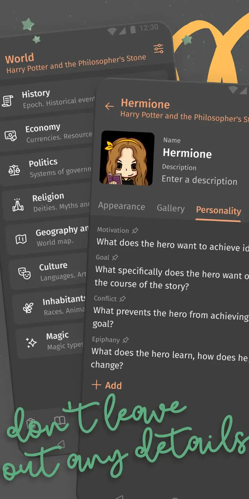 Fabula - Story Planner captura de tela 6