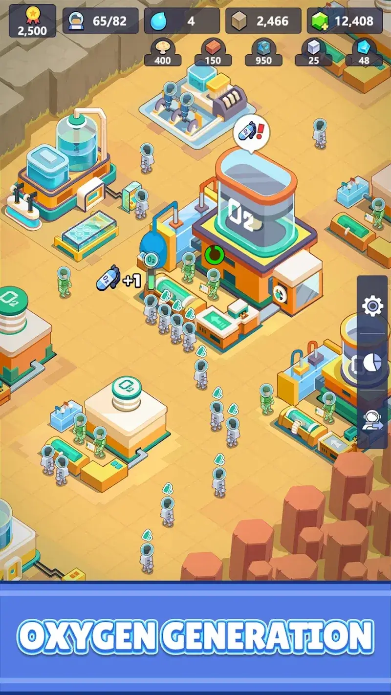 ภาพหน้าจอ Martian Immigrants 3