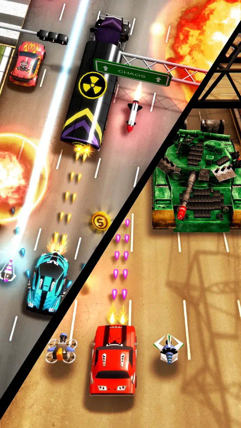 Tangkapan layar Chaos Road 3