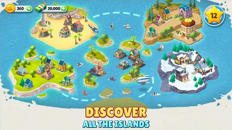 Cozy Town: Build Explore Game ekran görüntüsü 3