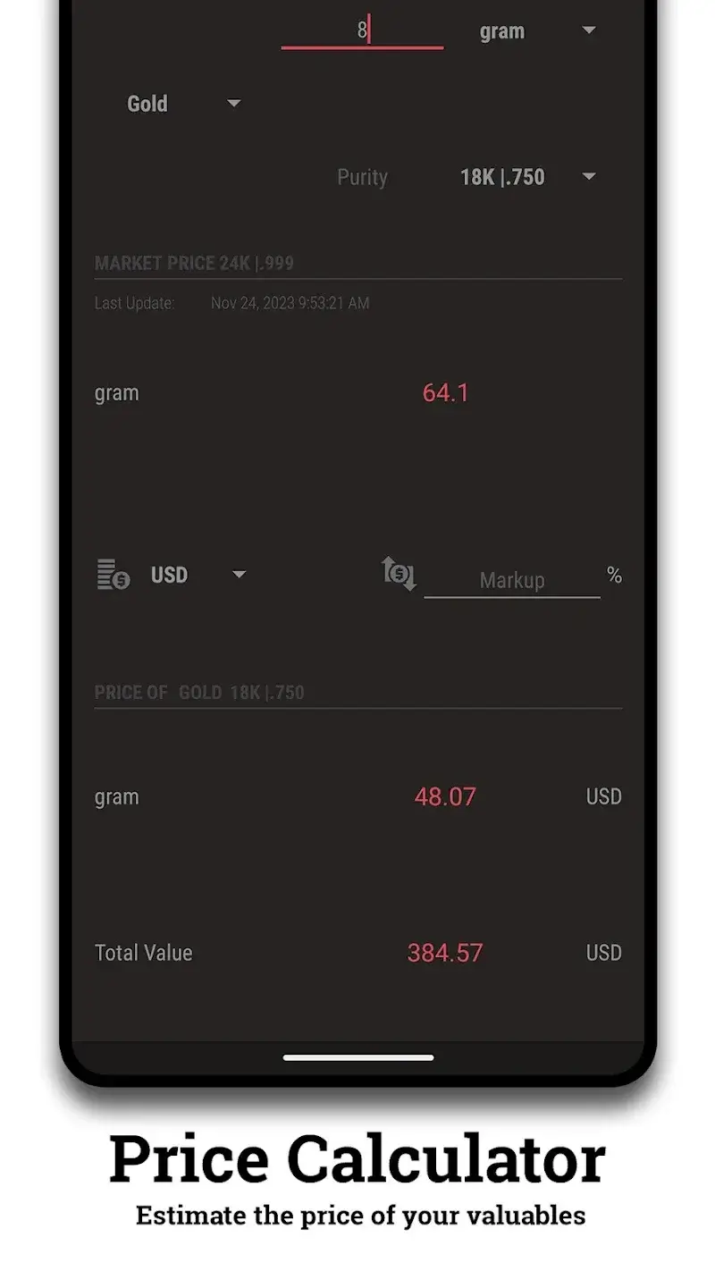 Gold and Silver Prices screenshot 6