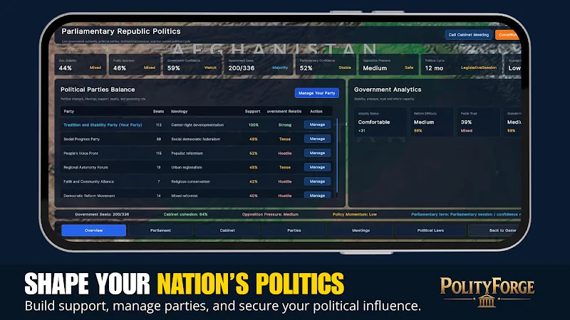 PF - President Simulator 2026 превью геймплея 6