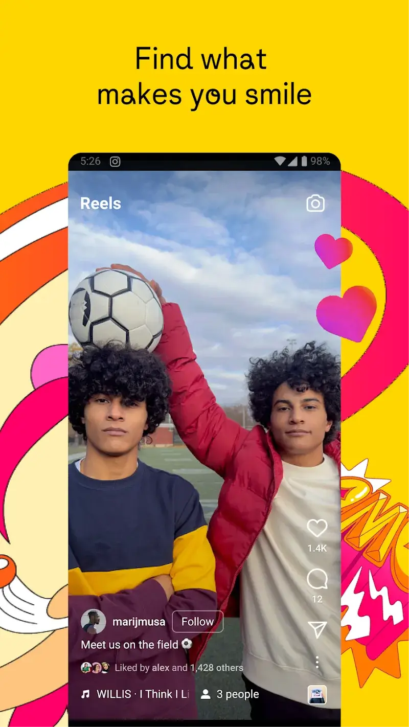 Captura de pantalla de Instagram 6