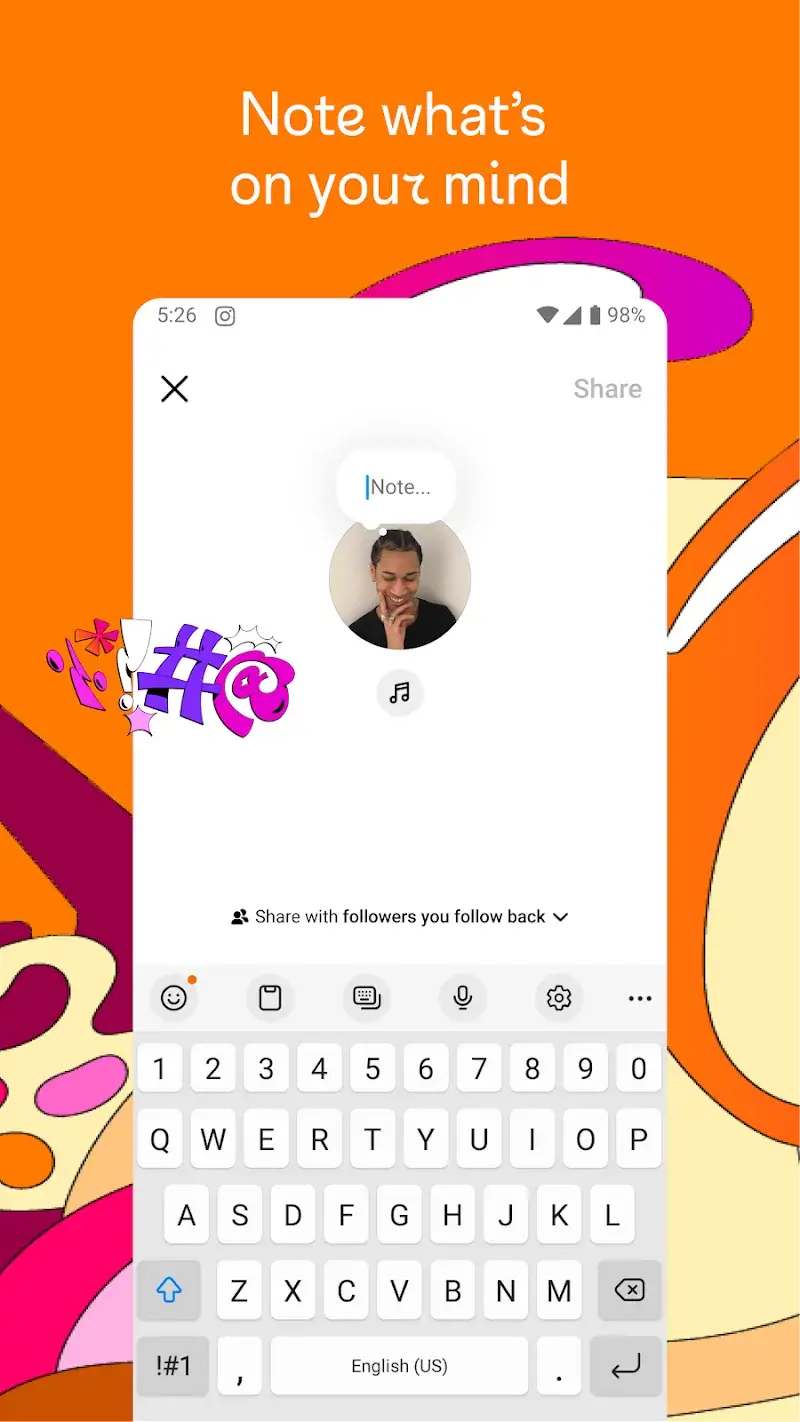 Captura de pantalla de Instagram 5