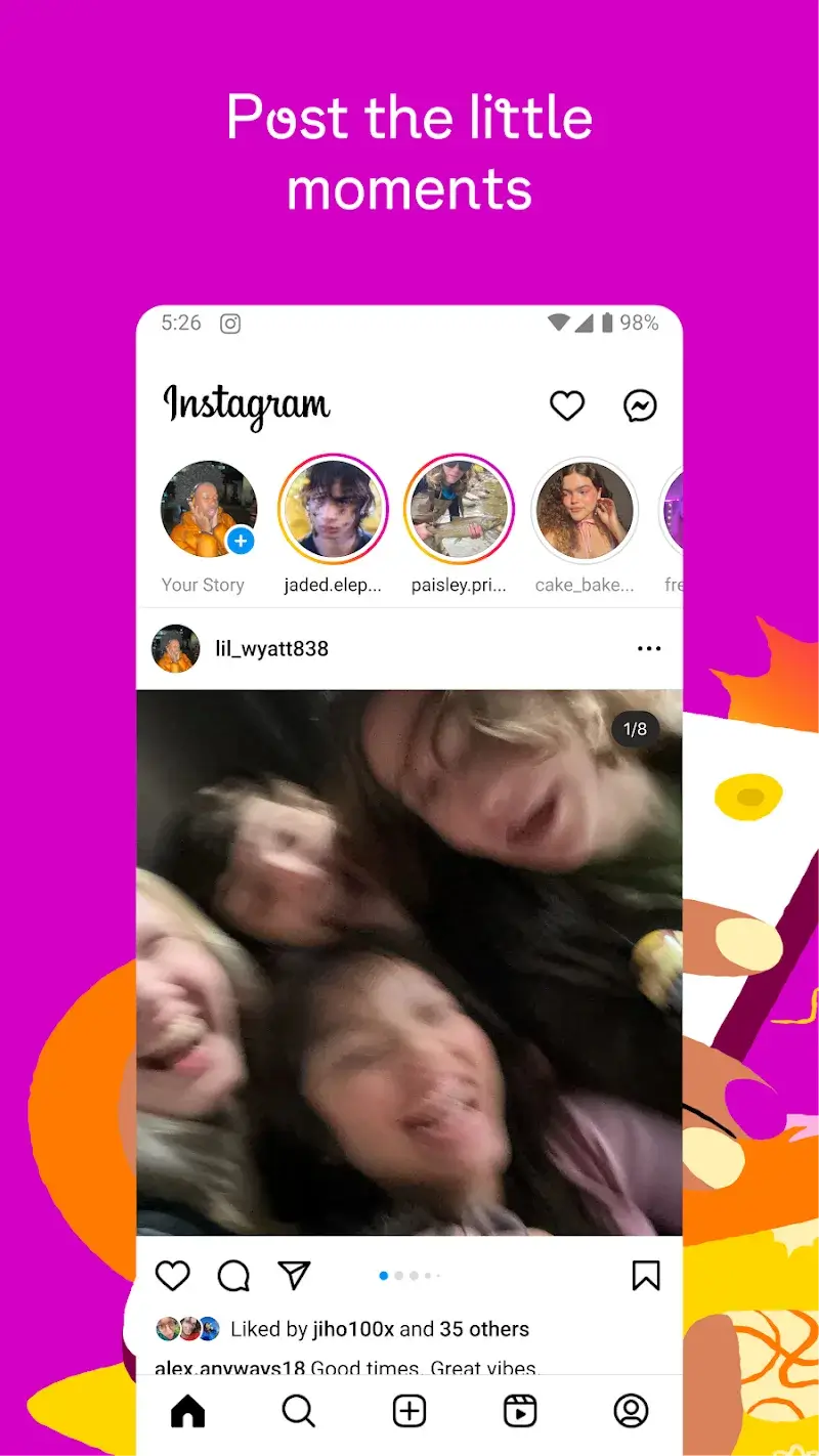 Instagram captura de pantalla 3