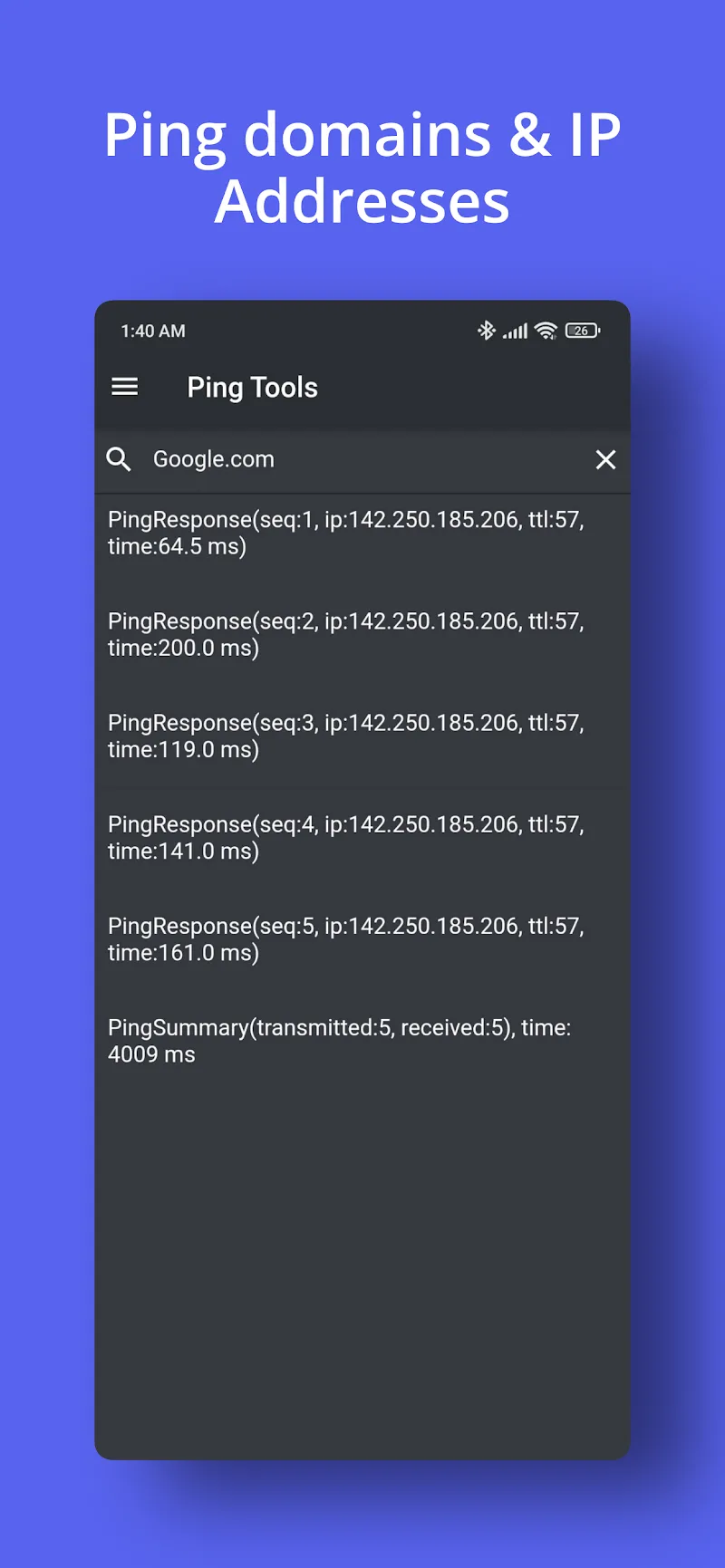 Fourth Snapshot of the IP Scanner Layout