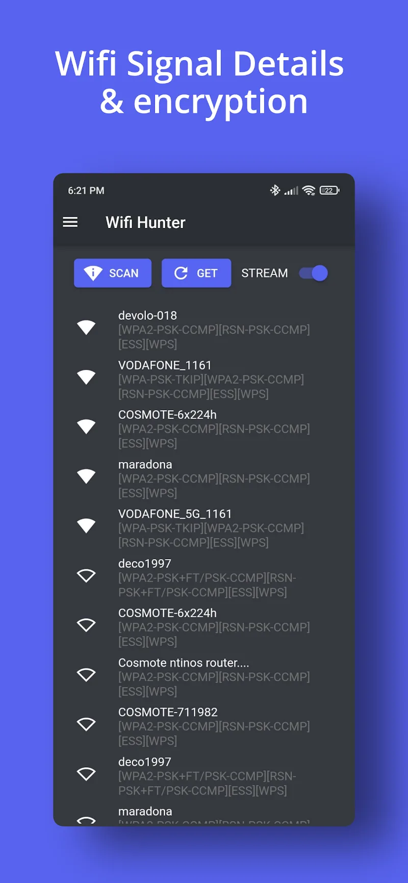Third View of the IP Scanner Panel