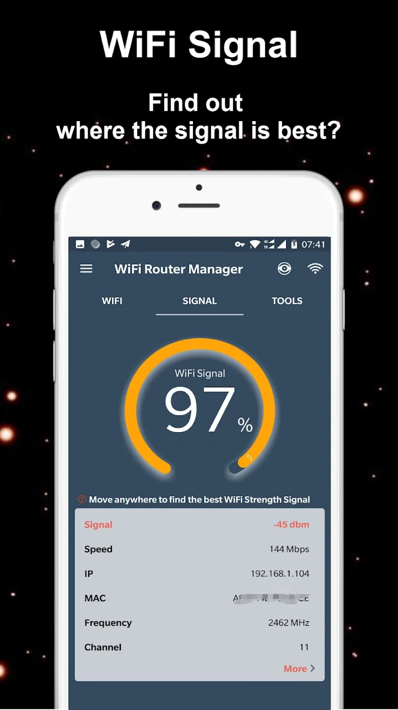 ภาพหน้าจอ WiFi Router Manager 5