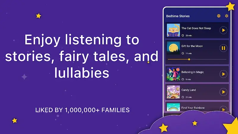 Screen 6: Kids' Bedtime Story Scene