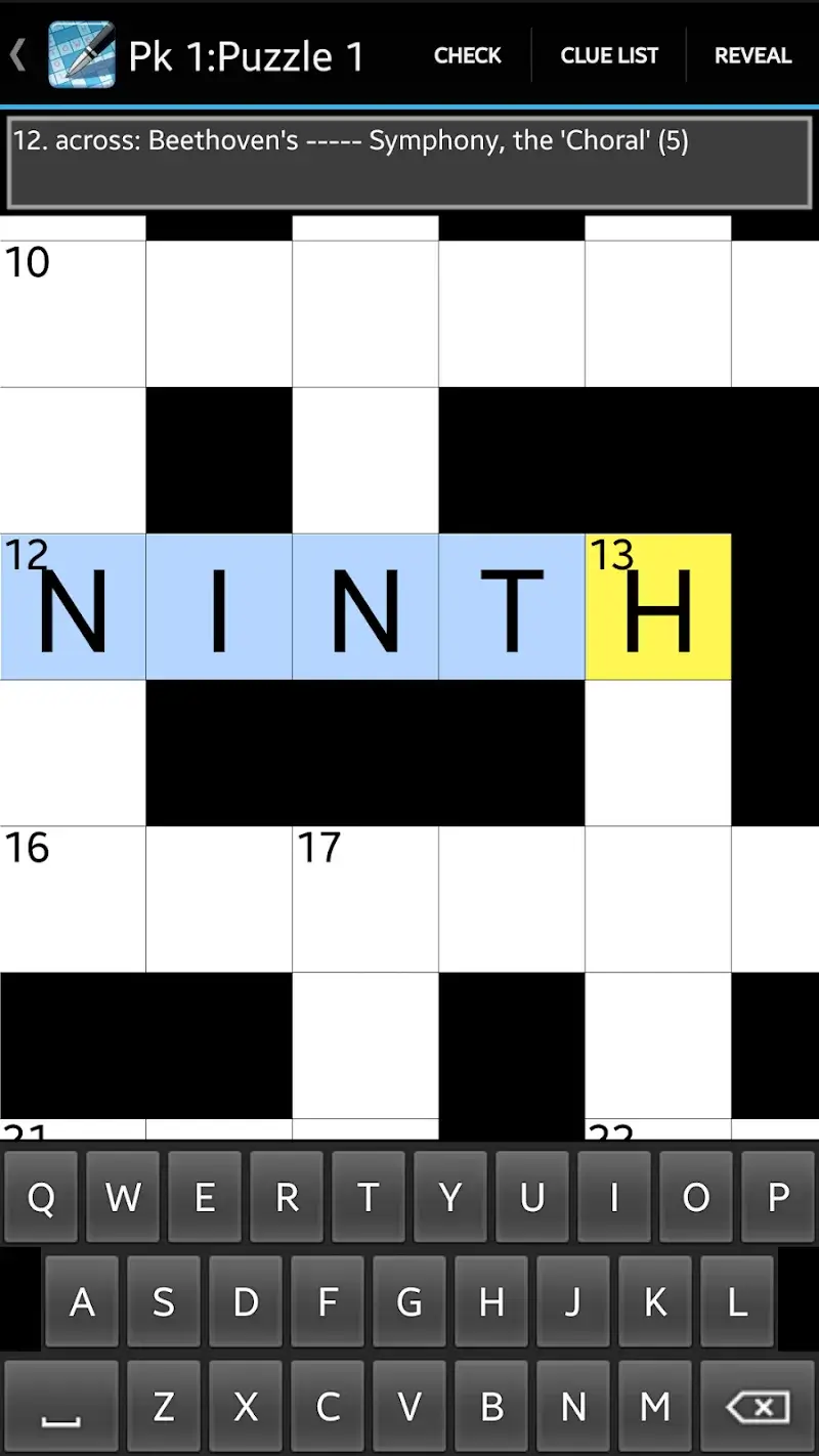 Скриншот Crossword 6