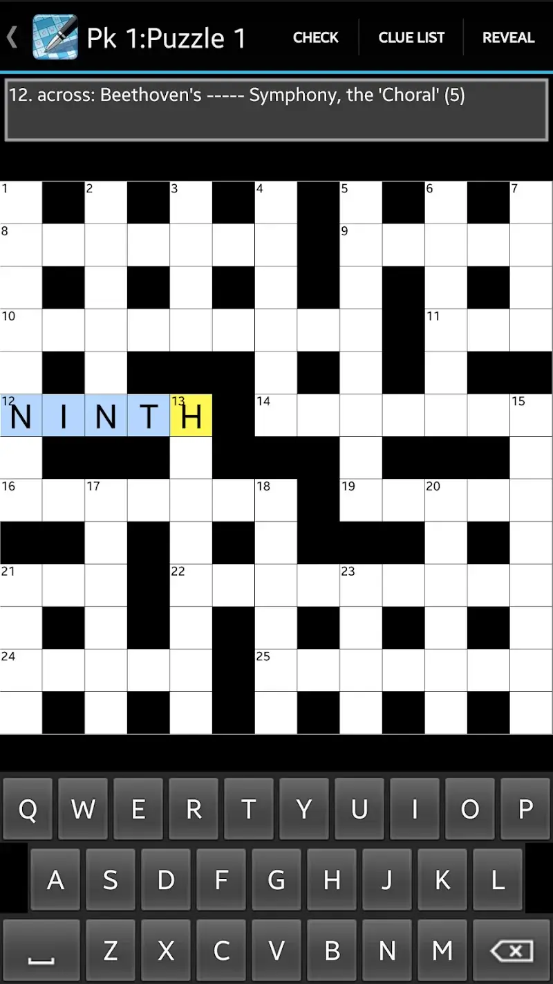 Скриншот Crossword 5