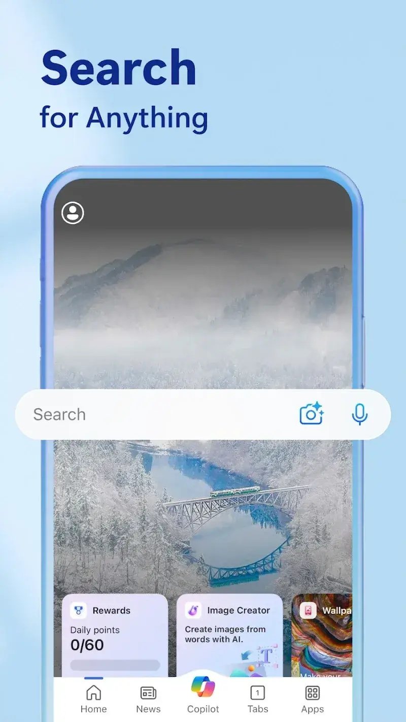 Tangkapan layar Microsoft Bing Search 3