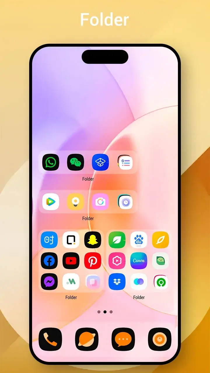 Ảnh chụp màn hình Colorful OS Launcher 5